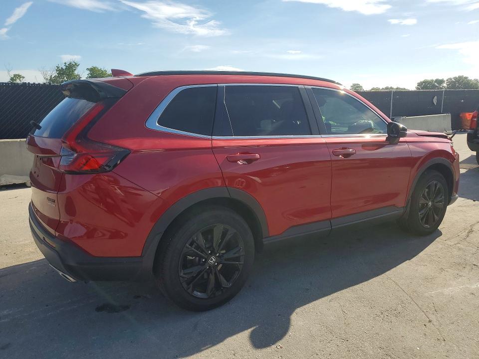2025 Honda Cr-v VIN 7FARS6H93SE056420 COPART salvage auction — FRONT END, Fl - Cert Of Title Slvg Rebuildable, sold $14,700 on 2026-07-09 (photo 3)