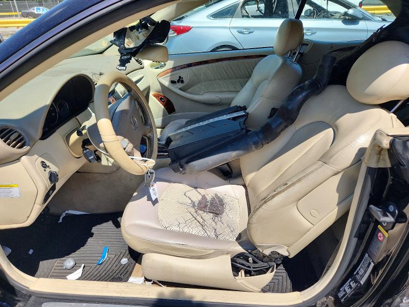 2005 Mercedes-benz Clk-klasse VIN WDBTK65J45F120804 COPART salvage auction — FRONT END, MD - CERT OF SALVAGE > 75% DAMAGE (P), sold $325 on 2026-07-02 (photo 7)