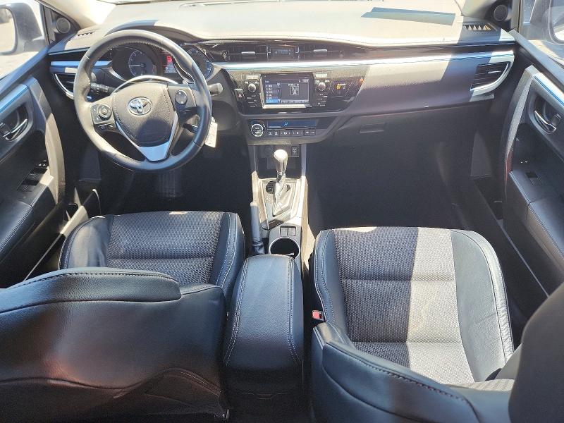 2015 Toyota Corolla VIN 5YFBURHE2FP207702 COPART salvage auction — HAIL, Il - Salvage Certificate, sold $4,450 on 2026-07-13 (photo 8)
