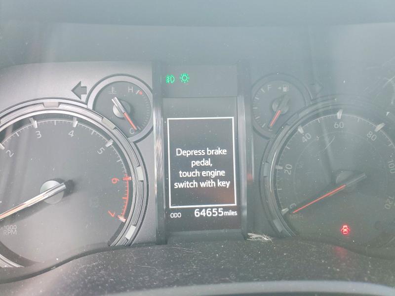 2021 Toyota 4runner VIN JTEEU5JR7M5243958 COPART salvage auction — FRONT END, AL - CERT OF TITLE-SALVAGE TITLE, sold $250 on 2026-07-28 (photo 9)