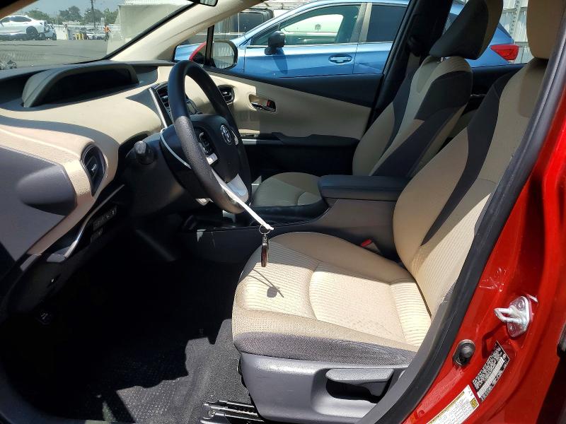 2017 Toyota Prius VIN JTDKBRFU5H3559250 COPART salvage auction — FRONT END, CA - SALVAGE CERTIFICATE, sold $3,400 on 2026-07-13 (photo 7)