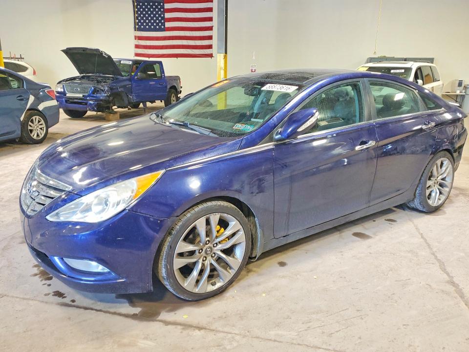 2012 Hyundai VIN 5NPEC4AB8CH459580 COPART salvage auction — REAR END, Pa - Certificate Of Salvage, sold $525 on 2026-07-13 (photo 1)
