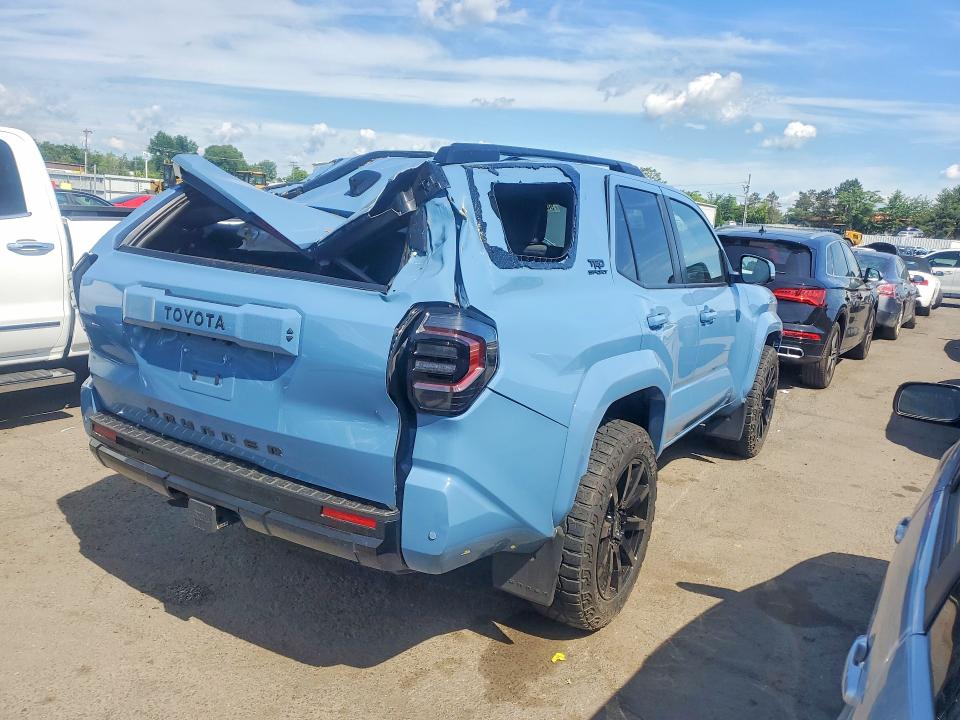 2025 Toyota 4runner VIN JTEVA5BR3S5058357 COPART salvage auction — ROOF, Ct - Cert Of Title-Salvage, sold $14,600 on 2026-07-10 (photo 3)