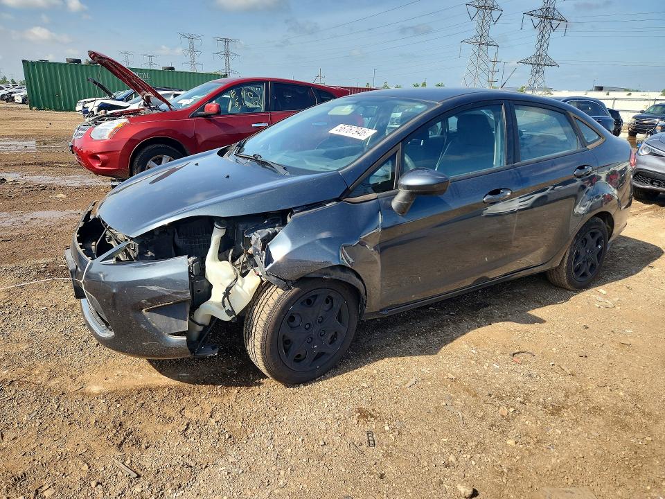 2011 Ford Fiesta VIN 3FADP4BJ6BM157273 COPART salvage auction — FRONT END, Il - Salvage Certificate, sold $225 on 2026-07-30 (photo 1)