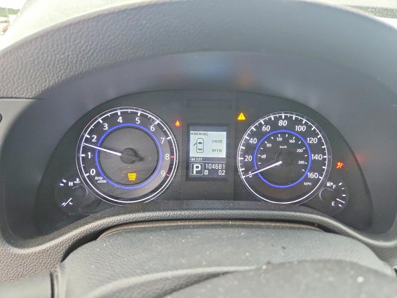 2014 Infiniti Q60 VIN JN1CV6EK5EM112677 COPART salvage auction — WATER/FLOOD, Ok - Cert Of Title-Salvage Flood, sold $2,050 on 2026-07-02 (photo 9)