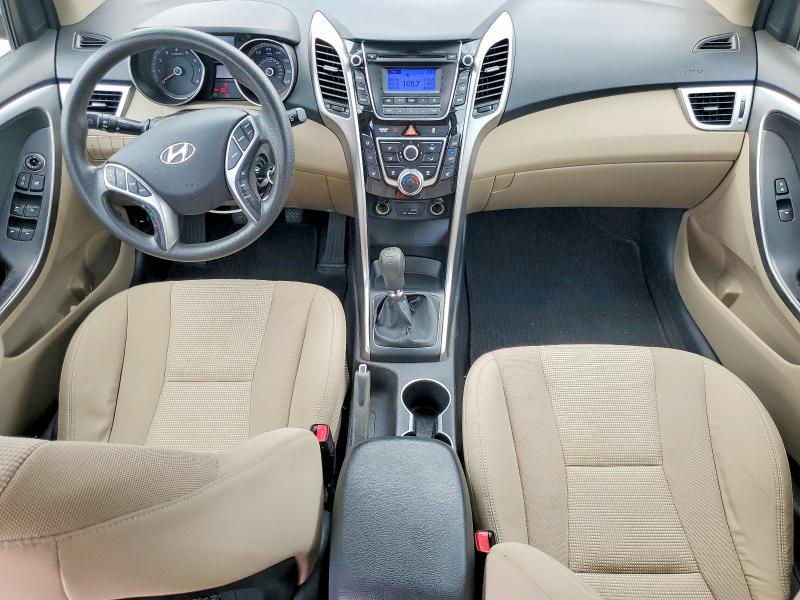 2013 Hyundai Elantra VIN KMHD35LE0DU111476 COPART salvage auction — WATER/FLOOD, TX - SALVAGE TITLE-FLOOD DAMAGE, sold $350 on 2026-07-02 (photo 8)