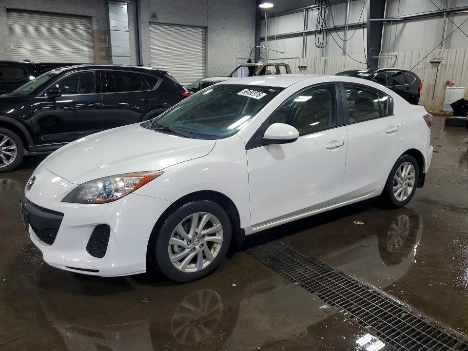 2012 Mazda 3 VIN JM1BL1V86C1694888 COPART salvage auction — REAR END, Mn - Cert Of Title-Prior Salvage, sold $250 on 2026-07-21 (photo 1)