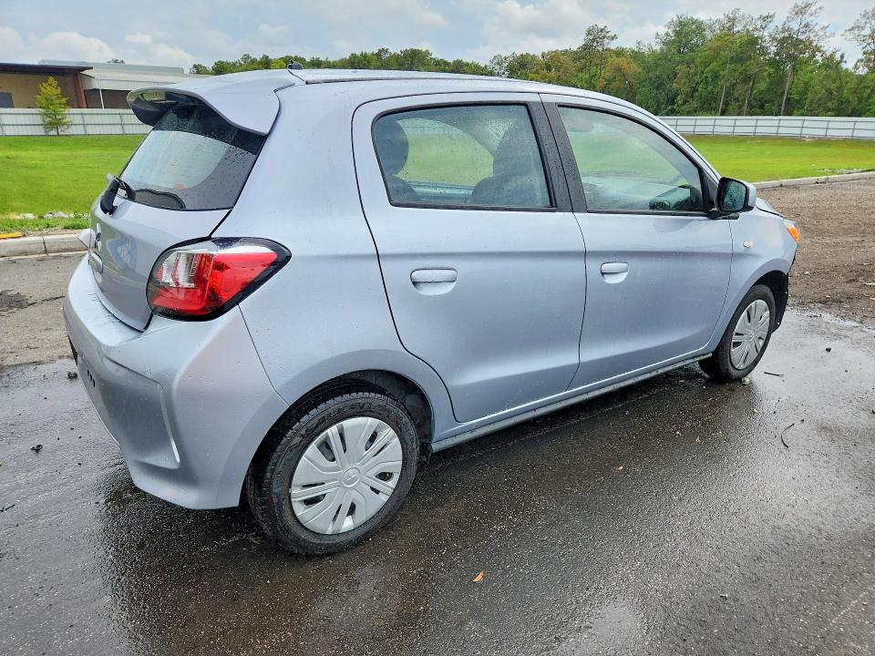 2024 Mitsubishi Mirage VIN ML32AUHJ2RH016678 COPART salvage auction — FRONT END, FL - CERTIFICATE OF TITLE (P), sold $5,900 on 2026-07-20 (photo 3)