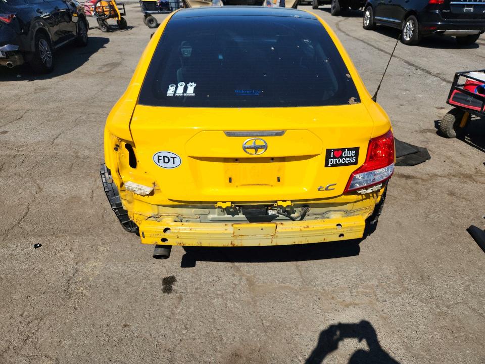 2012 Scion Tc VIN JTKJF5C77C3028673 COPART salvage auction — REAR END, Pa - Certificate Of Salvage, sold $400 on 2026-07-21 (photo 6)