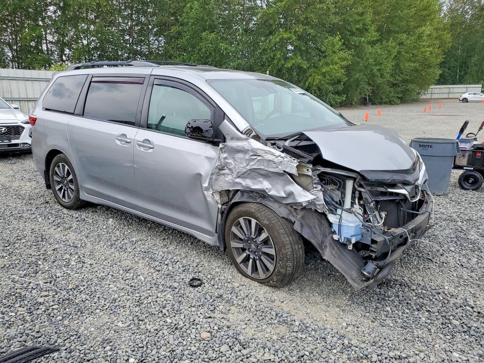 2018 Toyota Sienna VIN 5TDDZ3DC3JS206294 COPART salvage auction — FRONT END, Wa - Bill Of Sale, sold $8,100 on 2026-07-20 (photo 4)