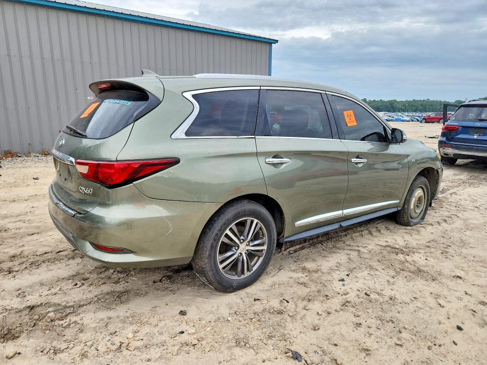 2017 Infiniti Qx60 VIN 5N1DL0MN5HC501714 COPART salvage auction — FRONT END, Fl - Certificate Of Title, sold $825 on 2026-07-24 (photo 3)