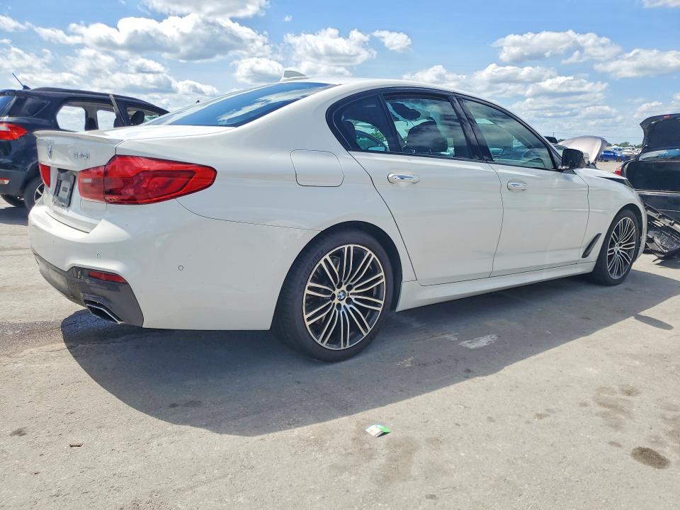 2017 BMW 5er VIN WBAJE5C38HG915879 COPART salvage auction — FRONT END, Tn - Salvage Certificate, sold $10,000 on 2026-07-27 (photo 3)