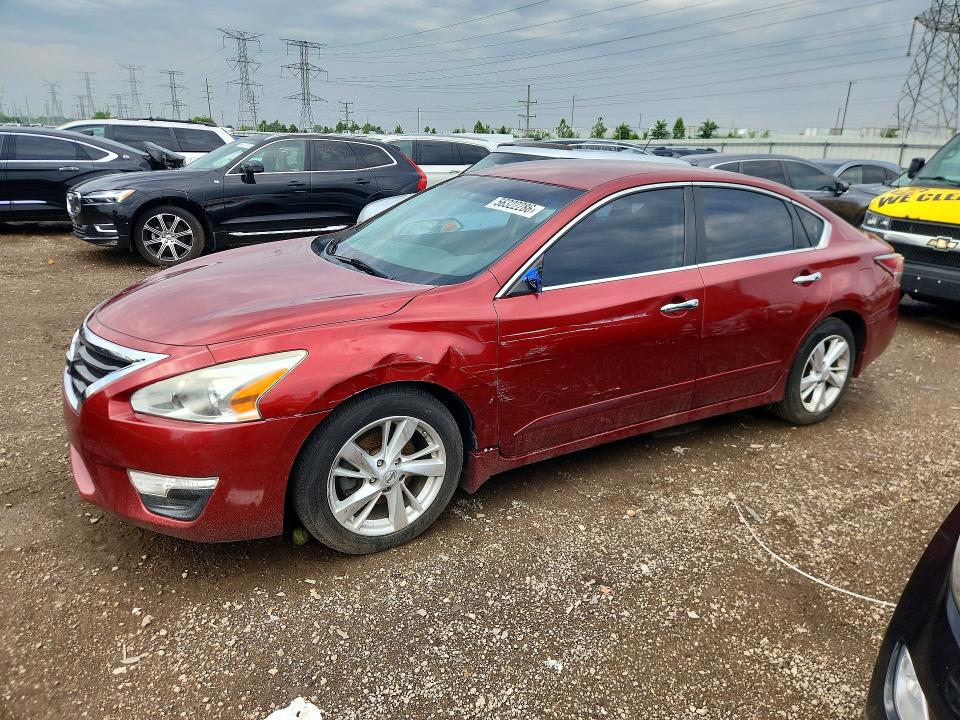 2014 Nissan Altima VIN 1N4AL3AP2EC193840 COPART salvage auction — SIDE, Il - Salvage Certificate, sold $575 on 2026-07-09 (photo 1)