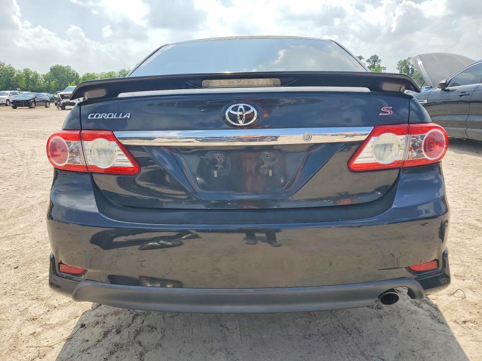 2012 Toyota Corolla VIN 5YFBU4EE3CP065220 COPART salvage auction — FRONT END, Tx - Salvage Vehicle Title, sold $2,600 on 2026-07-07 (photo 6)