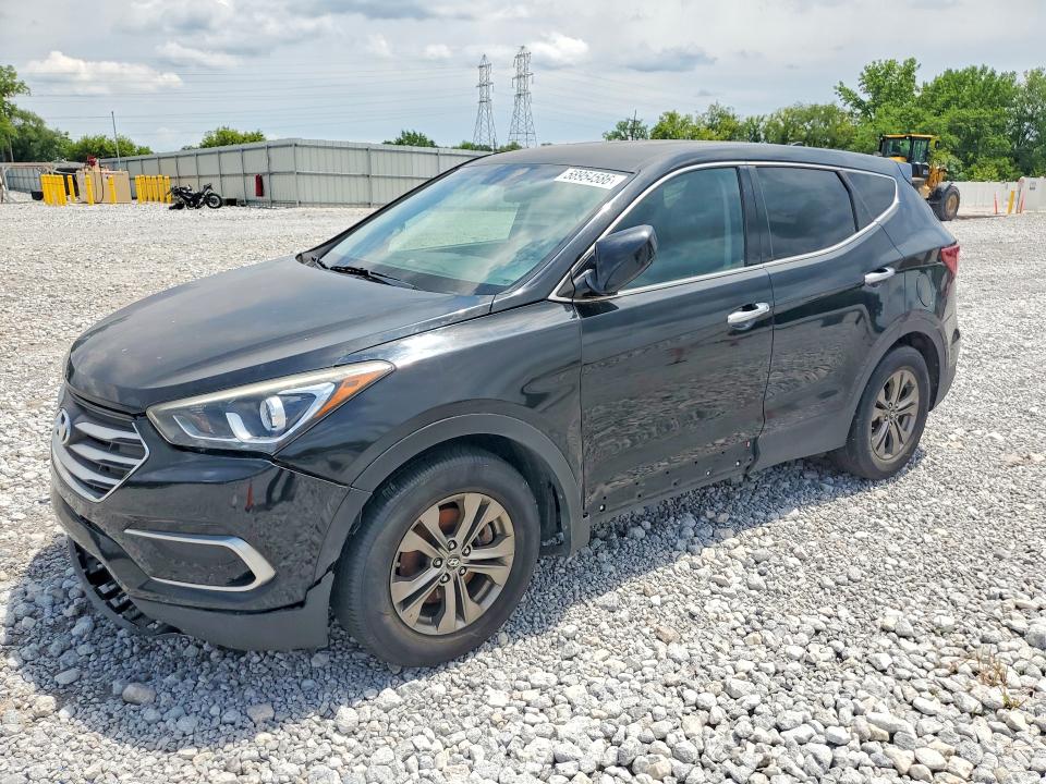 2017 Hyundai Santa fe VIN 5XYZT3LB1HG410874 COPART salvage auction — MECHANICAL, Oh - Cert Of Title-Rebuilt Salvage, sold $2,450 on 2026-08-01 (photo 1)