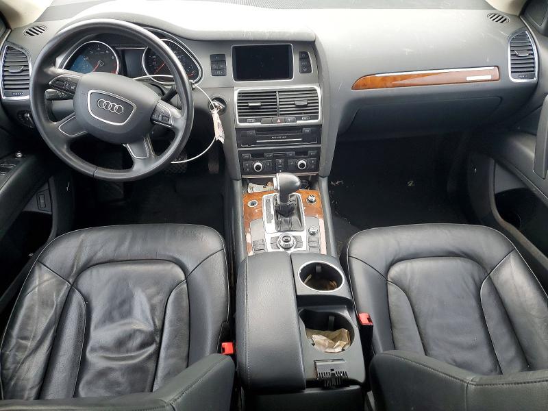 2013 Audi Q7 VIN WA1LGBFE5DD015867 COPART salvage auction — MECHANICAL, Il - Certificate Of Title (P), sold $475 on 2026-07-06 (photo 8)