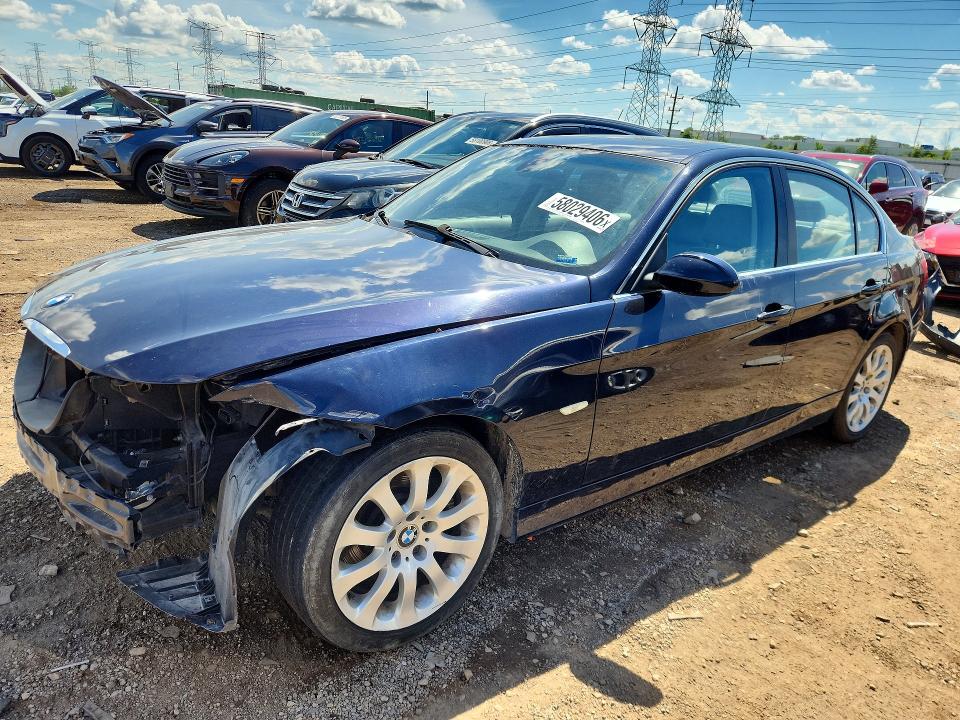 2006 BMW 3er VIN WBAVB33536KR79838 COPART salvage auction — FRONT END, Il - Salvage Certificate, sold $375 on 2026-07-16 (photo 1)