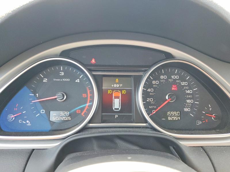 2015 Audi VIN WA1LMAFE2FD029439 COPART salvage auction — FRONT END, Or - Salvage Title Certificate, sold $8,200 on 2026-07-06 (photo 9)