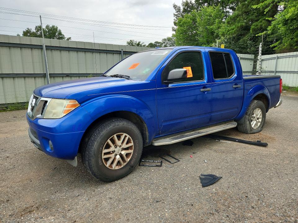 2015 Nissan Frontier VIN 1N6AD0ER3FN741977 COPART salvage auction — Burn Interior, La - Cert Of Title-Salvage, sold $1,600 on 2026-07-09 (photo 1)