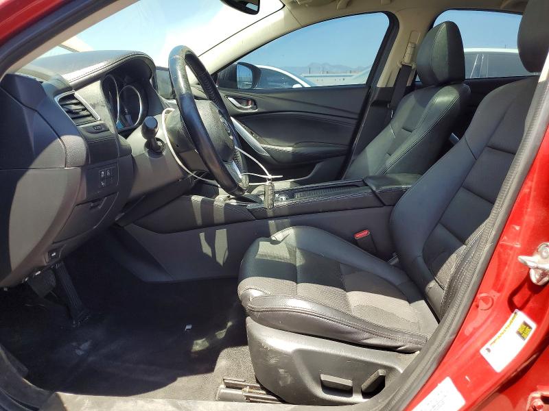 2016 Mazda 6 VIN JM1GJ1V55G1447031 COPART salvage auction — FRONT END, Salvage Title, sold $1,450 on 2026-07-15 (photo 7)