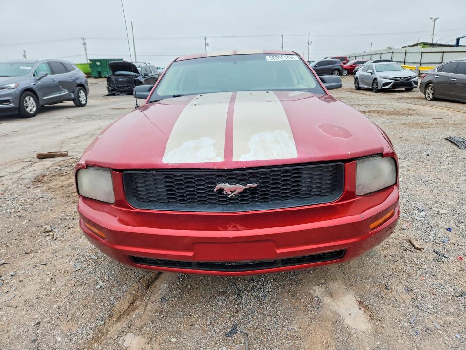 2007 Ford Mustang VIN 1ZVFT80N075213441 COPART salvage auction — REAR END, OK - CERT OF TITLE-SALVAGE, sold $175 on 2026-07-09 (photo 5)