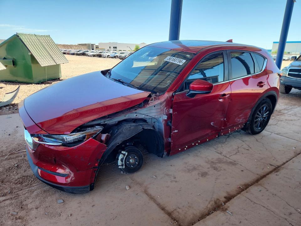 2019 Mazda Cx-5 VIN JM3KFACM4K0541218 COPART salvage auction — FRONT END, Az - Cert Of Title - Salvage, sold $4,850 on 2026-07-14 (photo 1)