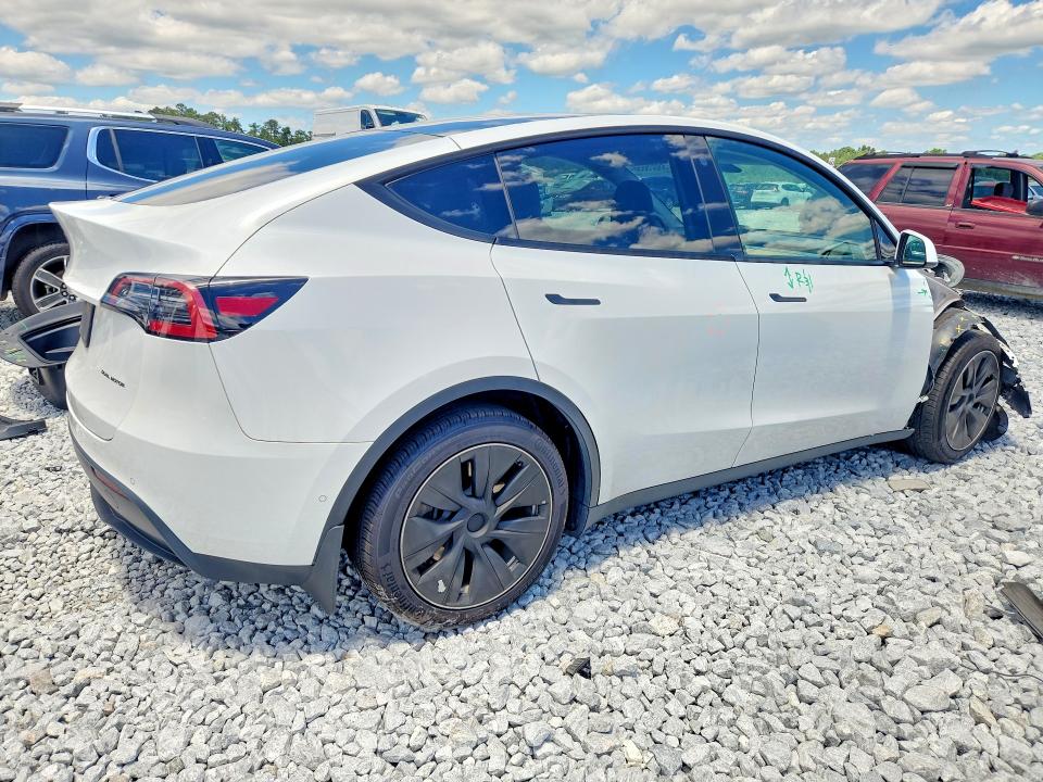2022 Tesla Model y VIN 7SAYGAEE8NF393802 COPART salvage auction — FRONT END, Ga - Cert Of Title-Salvage, sold $400 on 2026-07-21 (photo 3)