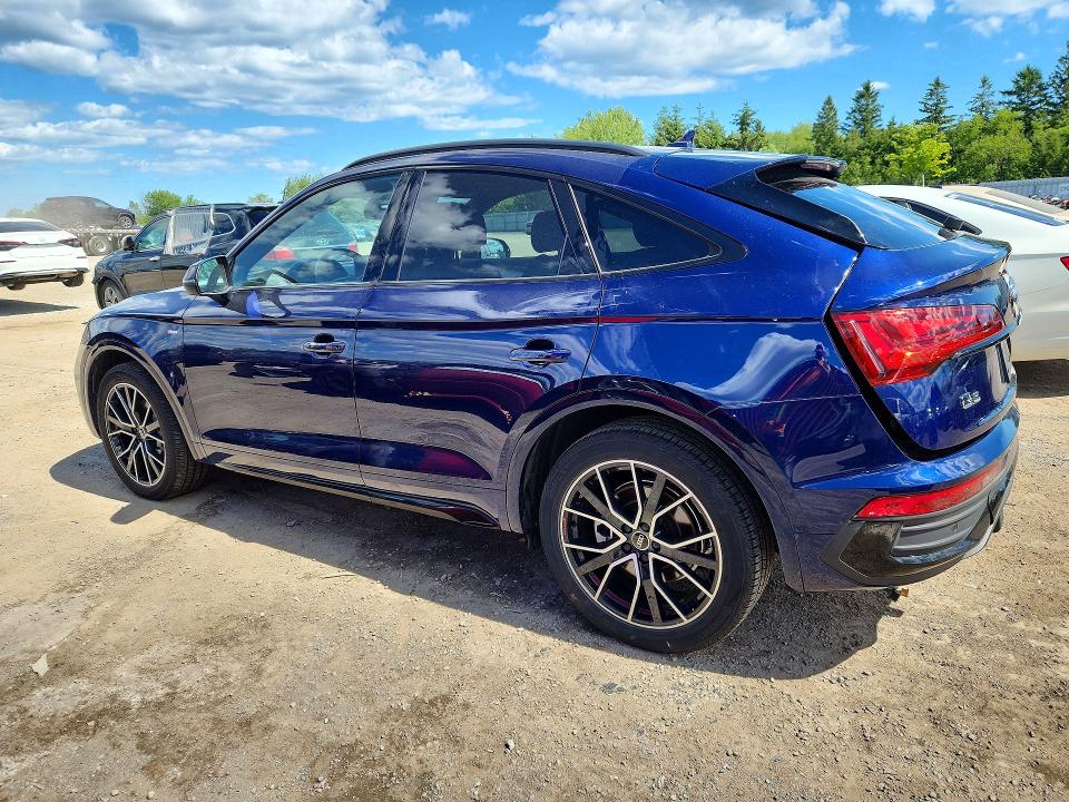 2023 Audi Q5 sportback VIN WA16AAFY1P2093565 COPART salvage auction — REAR END, ON - PERMIT NO BRAND - UNFIT, sold $11,200 on 2026-07-28 (photo 2)