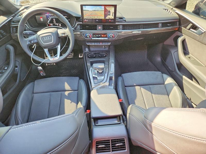 2025 Audi A5 VIN WAUFACF59SA018146 COPART salvage auction — WATER/FLOOD, Nj - Cert Of Title-Salvage Flood, sold $9,100 on 2026-07-29 (photo 8)