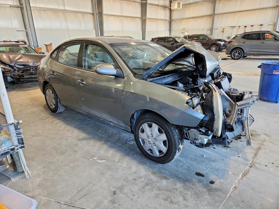 2010 Hyundai Elantra VIN KMHDU4AD2AU194048 COPART salvage auction — FRONT END, Ne - Cert Of Title-Salvage, sold $500 on 2026-07-07 (photo 4)