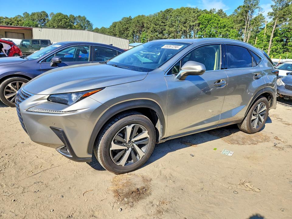 2020 Lexus Nx VIN JTJGARDZ5L5013467 COPART salvage auction — REAR END, Md - Cert Of Salvage < 75% Damage, sold $7,800 on 2026-07-14 (photo 1)