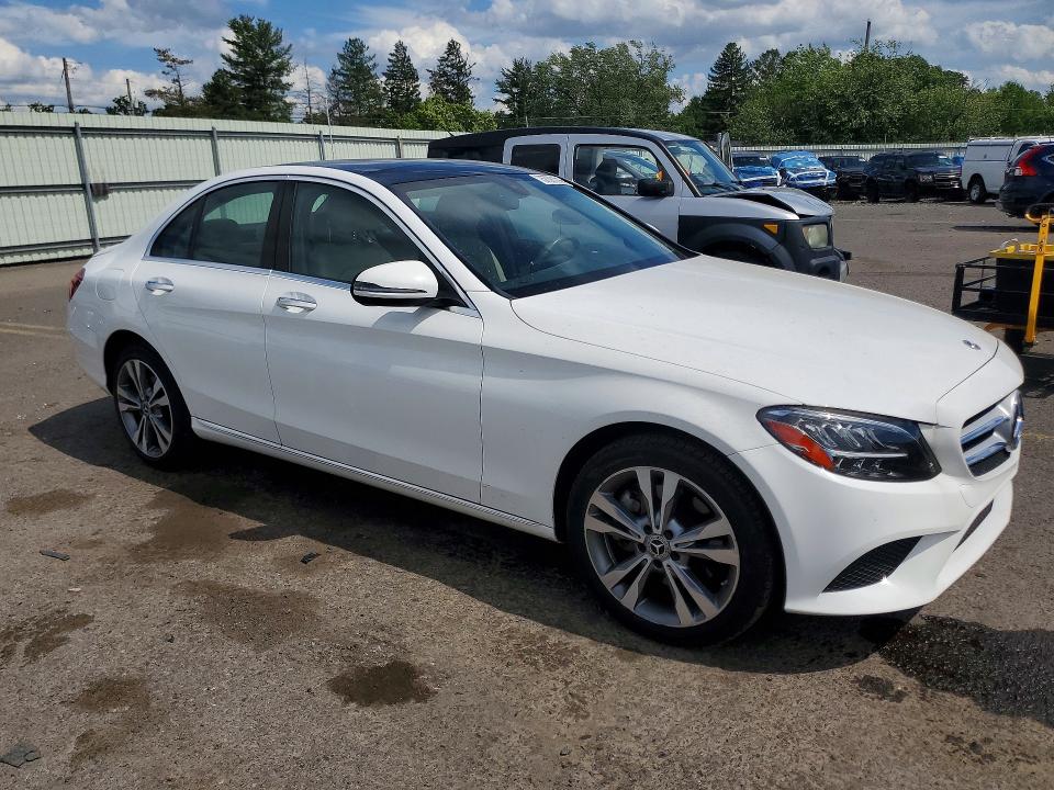 2021 Mercedes-benz VIN W1KWF8EB9MR635999 COPART salvage auction — SIDE, PA - CERTIFICATE OF SALVAGE, sold $11,900 on 2026-07-31 (photo 4)