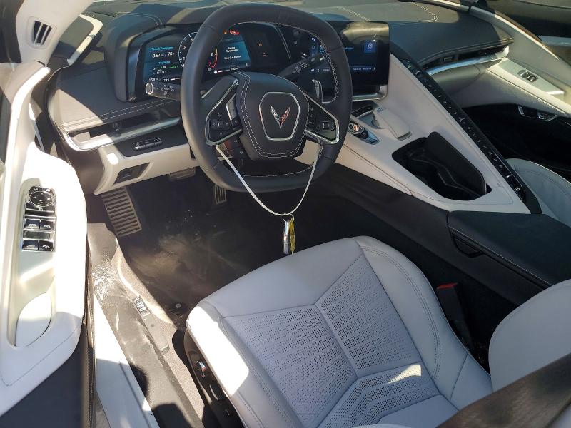 2024 Chevrolet Corvette stingray VIN 1G1YC3D47R5114675 COPART salvage auction — WATER/FLOOD, Ky - Cert Of Title-Salvage Water, sold $41,750 on 2026-07-02 (photo 8)