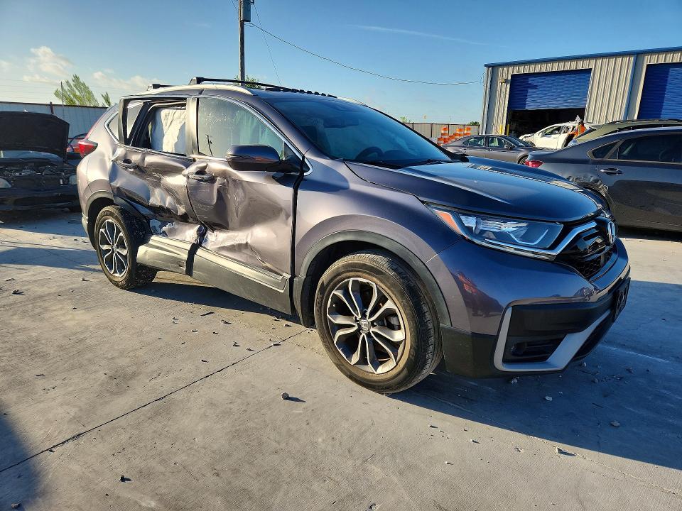 2022 Honda Cr-v VIN 7FARW1H85NE018481 COPART salvage auction — SIDE, Tx - Salvage Vehicle Title, sold $175 on 2026-07-21 (photo 4)