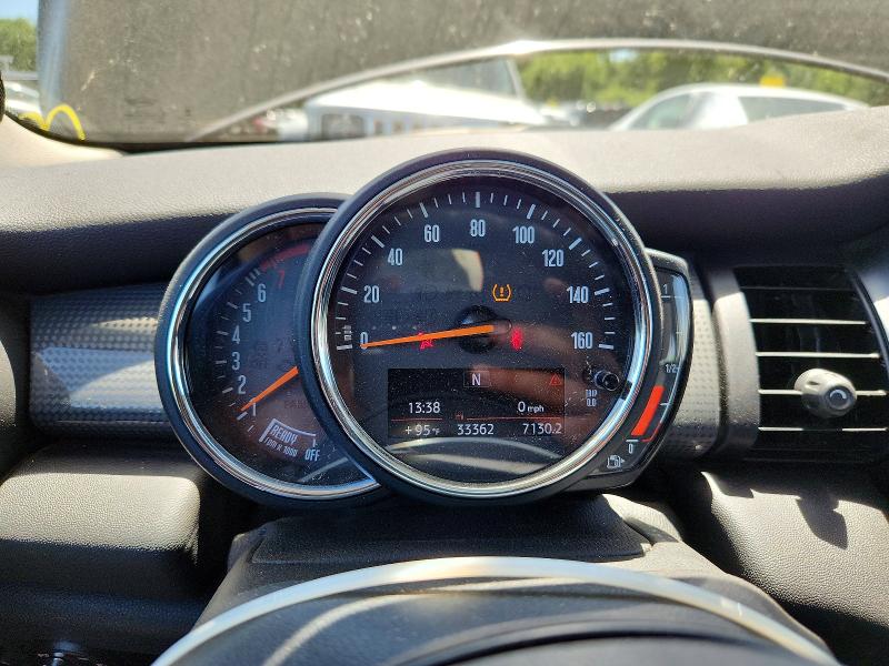 2018 Mini Cooper VIN WMWXP5C59J3D02062 COPART salvage auction — FRONT END, CT - CERT OF TITLE-SALVAGE, sold $1,600 on 2026-07-23 (photo 9)