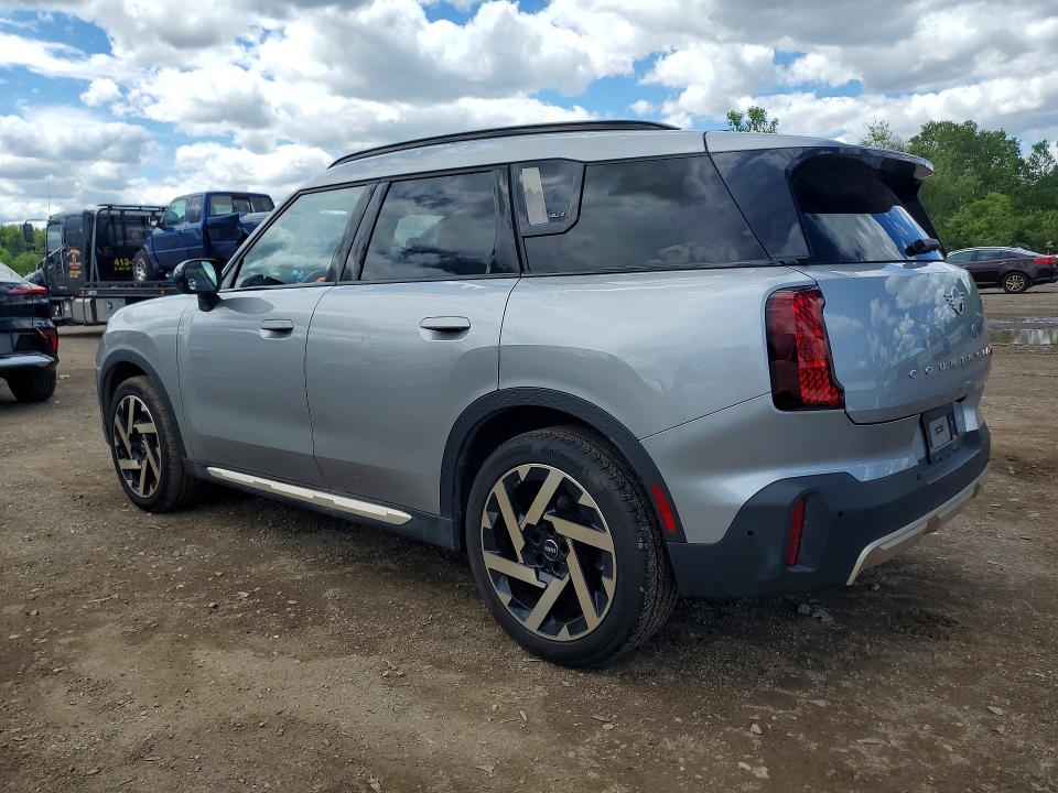 2025 Mini Cooper VIN WMZ23GA05S7P78912 COPART salvage auction — HAIL, OH - CERT OF TITLE-SALVAGE, sold $21,000 on 2026-07-09 (photo 2)