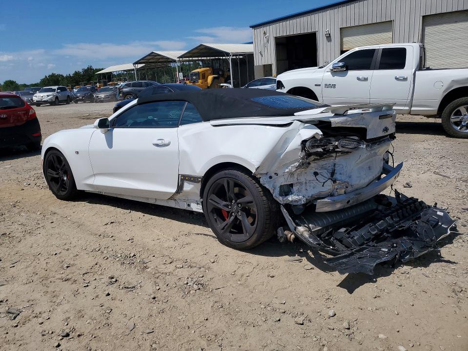 2021 Chevrolet Camaro VIN 1G1FH3D79M0132362 COPART salvage auction — FRONT END, GA - CERT OF TITLE-SALVAGE, sold $12,000 on 2026-07-31 (photo 2)