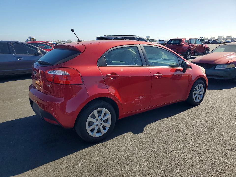 2013 Kia Rio VIN KNADM5A39D6226713 COPART salvage auction — SIDE, Ca - Salvage Certificate, sold $1,150 on 2026-07-08 (photo 3)