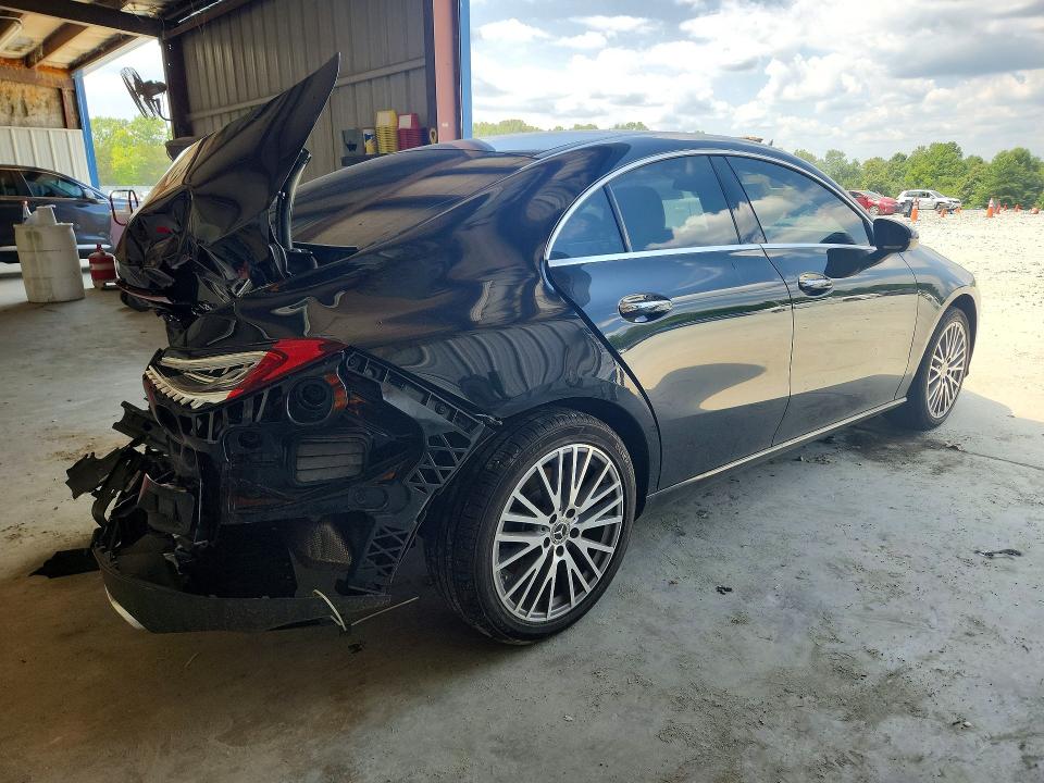 2022 Mercedes-benz Cla-class VIN W1K5J4HB3NN286135 COPART salvage auction — REAR END, Nc - Dlr Only-Clean/Over 25% Damage, sold $1,750 on 2026-07-30 (photo 3)
