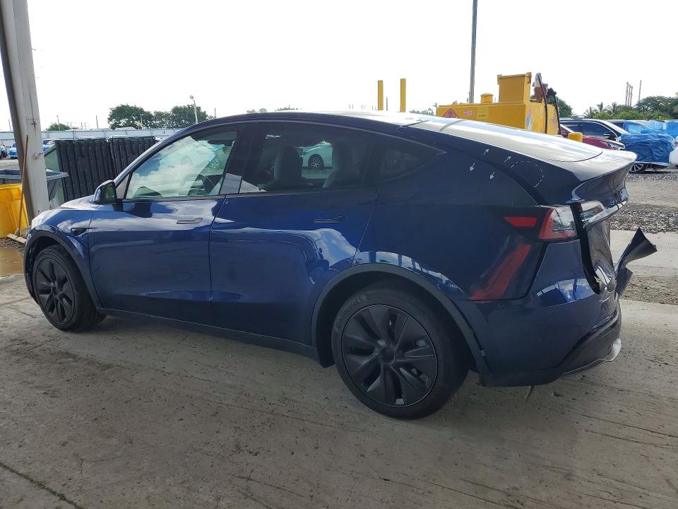 2025 Tesla Model y VIN 7SAYGDED8SF234606 COPART salvage auction — REAR END, Fl - Certificate Of Destruction, sold $8,300 on 2026-07-29 (photo 2)