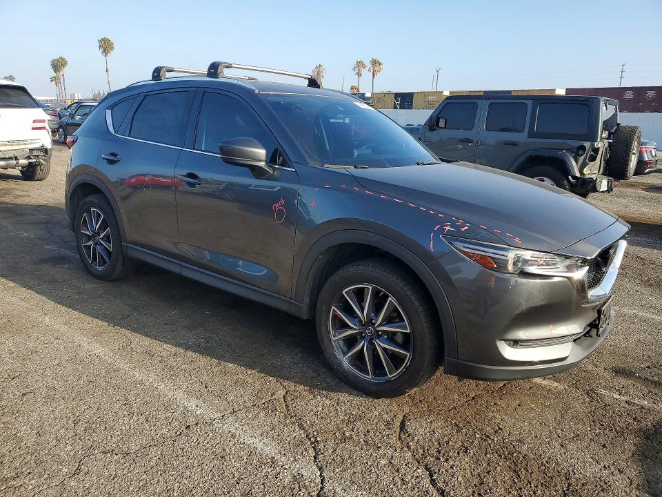 2018 Mazda Cx-5 VIN JM3KFBDM7J0380611 COPART salvage auction — SIDE, Ca - Salvage Certificate, sold $7,500 on 2026-07-31 (photo 4)