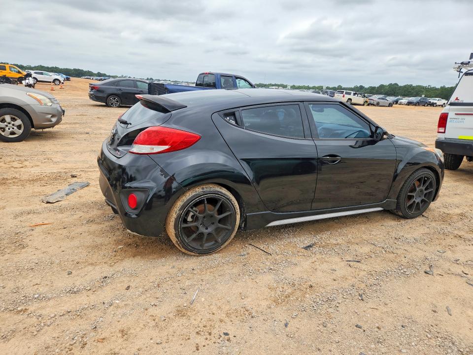 2015 Hyundai Veloster VIN KMHTC6AE3FU249259 COPART salvage auction — MECHANICAL, Al - Certificate Of Title, sold $325 on 2026-07-02 (photo 3)