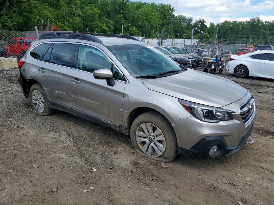 2018 Subaru Outback VIN 4S4BSACC1J3353986 COPART salvage auction — REAR END, Md - Cert Of Salvage > 75% Damage, sold $3,950 on 2026-07-02 (photo 4)