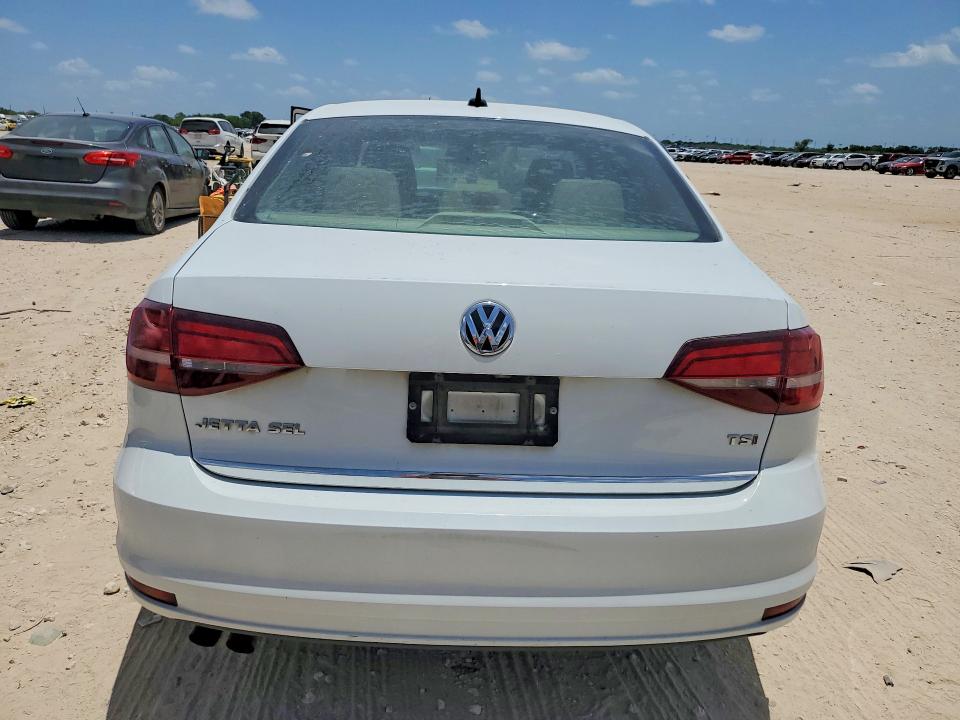 2017 Volkswagen Jetta VIN 3VWL17AJ6HM334064 COPART salvage auction — FRONT END, Tx - Salvage Vehicle Title, sold $3,450 on 2026-07-09 (photo 6)