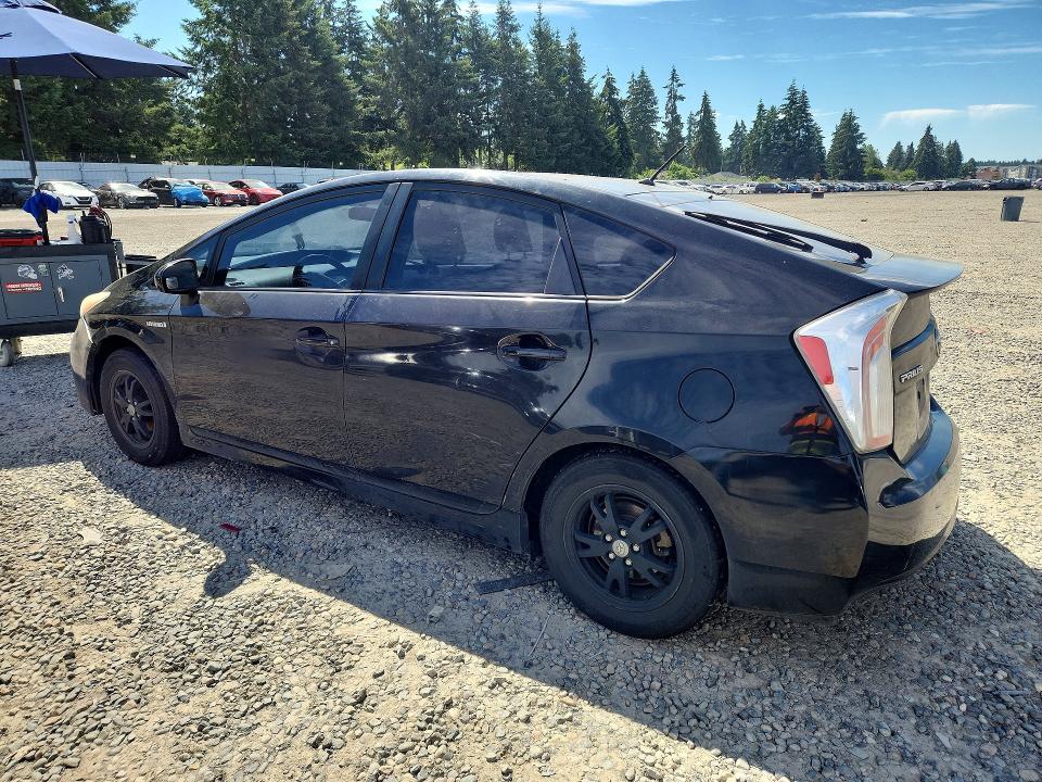 2013 Toyota Prius VIN JTDKN3DU5D1689381 COPART salvage auction — REAR END, WA - BILL OF SALE, sold $750 on 2026-07-10 (photo 2)