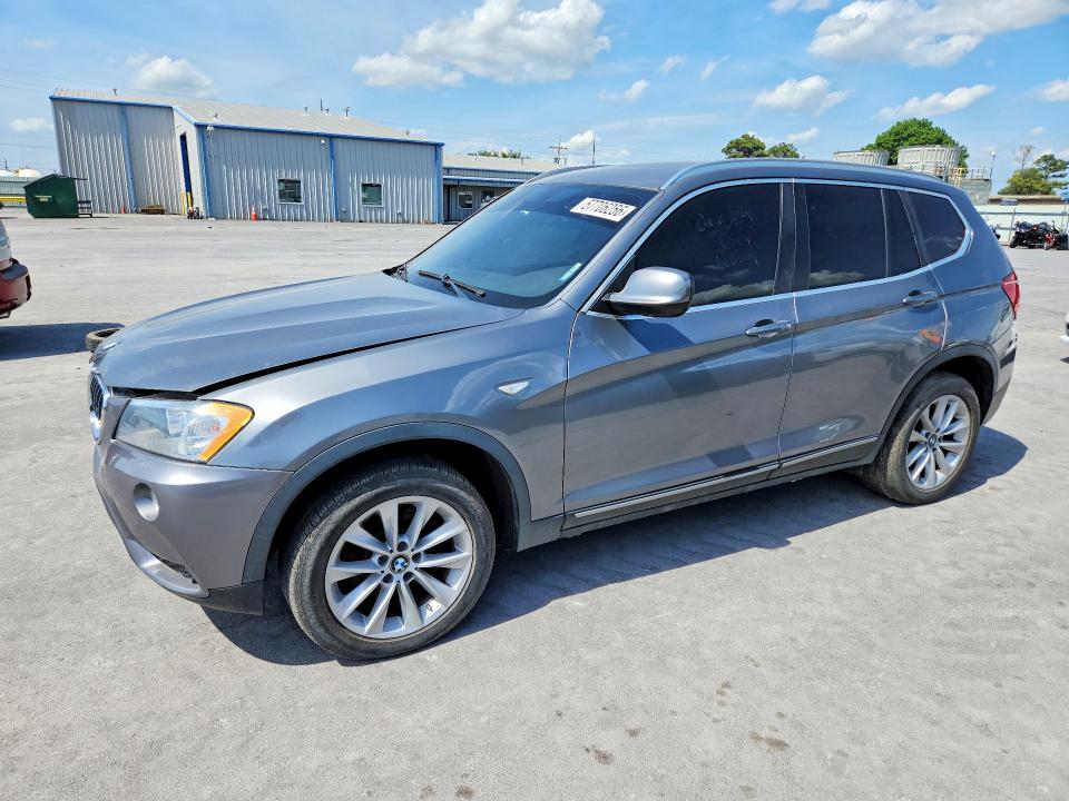 2013 BMW X3 VIN 5UXWX9C57D0A14793 COPART salvage auction — MECHANICAL, Ok - Certificate Of Title, sold $800 on 2026-07-08 (photo 1)