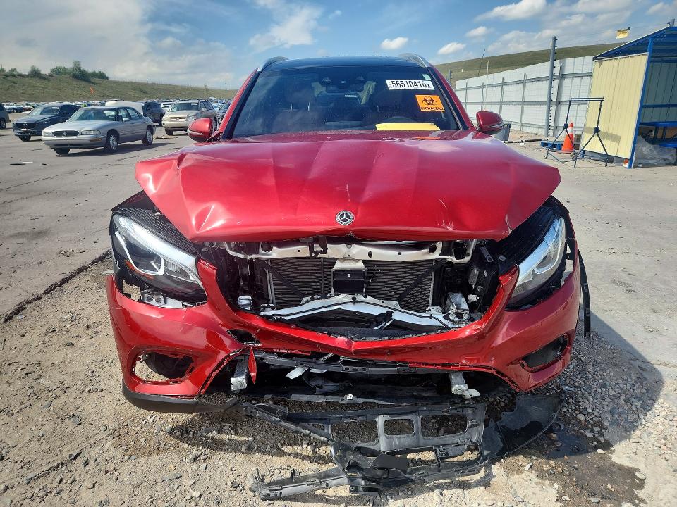 2018 Mercedes-benz Glc VIN WDC0G4KB2JV096536 COPART salvage auction — FRONT END, Co - Public - Salvage Title, sold $5,400 on 2026-07-13 (photo 5)