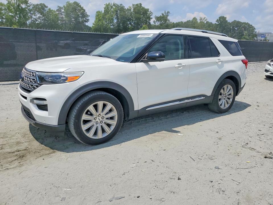 2020 Ford Explorer VIN 1FMSK7FHXLGA01625 — COPART salvage auction photo