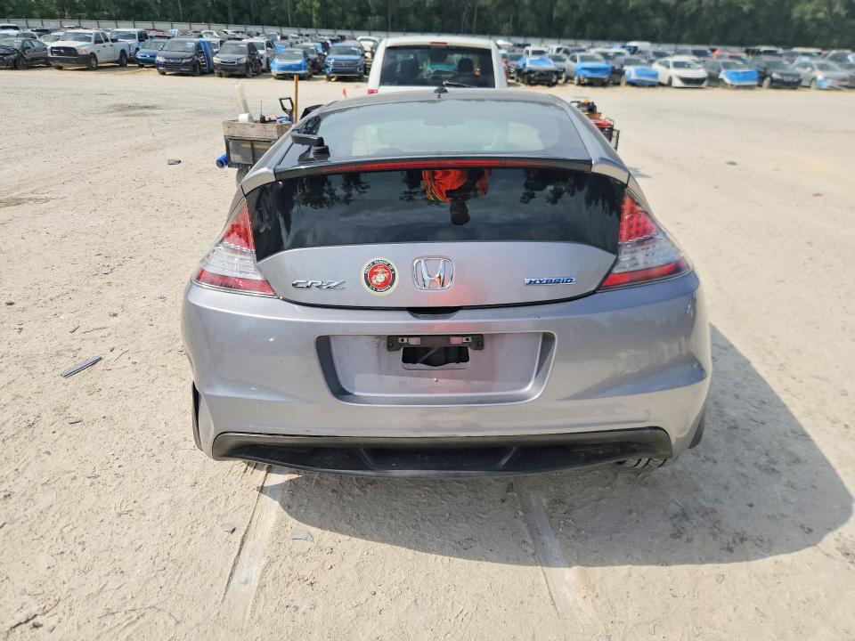 2012 Honda Cr-z VIN JHMZF1D65CS004434 COPART salvage auction — SIDE, Fl - Certificate Of Destruction, sold $350 on 2026-07-21 (photo 6)