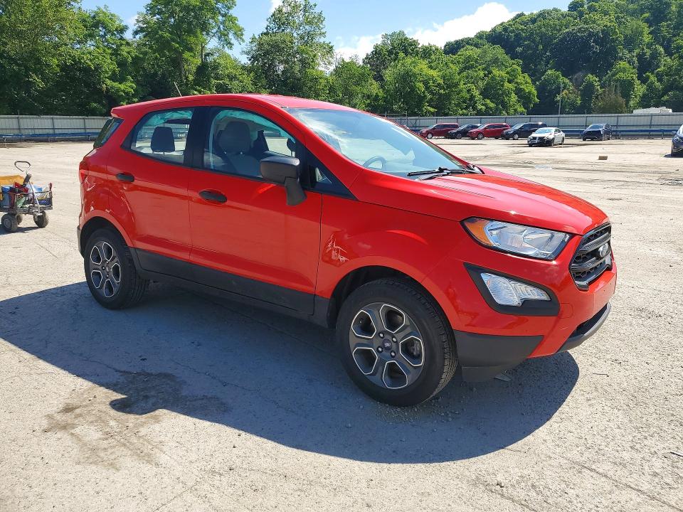 2021 Ford Ecosport VIN MAJ3S2FE1MC420382 COPART salvage auction — FRONT END, Pa - Certificate Of Salvage, sold $1,600 on 2026-07-23 (photo 4)